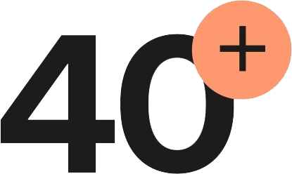40+